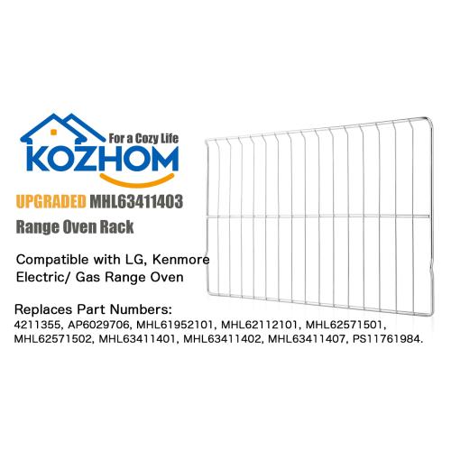 Upgraded Range Standard Oven Rack MHL63411403 for LG Range, Oven Shelf Rack