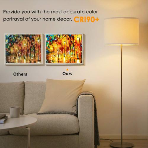 11 ST64 Large Vintage LED Edison Bulbs, 60W Equivalent 7W, 800Lumens, Dimmable Antique LED Filament, 2700K Warm White, E26 Medium Base Light Bulbs High Brightness Clear Glass for Bedroom Office