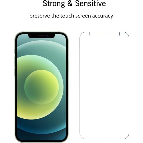 Ailun Screen Protector for iPhone 12 / iPhone 12 Pro 2020 6.1 Inch 3 Pack Case Friendly Tempered Glass