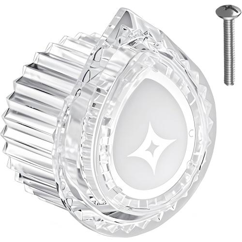 Shower Knob for Moen 100710 Posi-Temp One-Handle Tub and Shower Replacement Knob Kit, Chrome