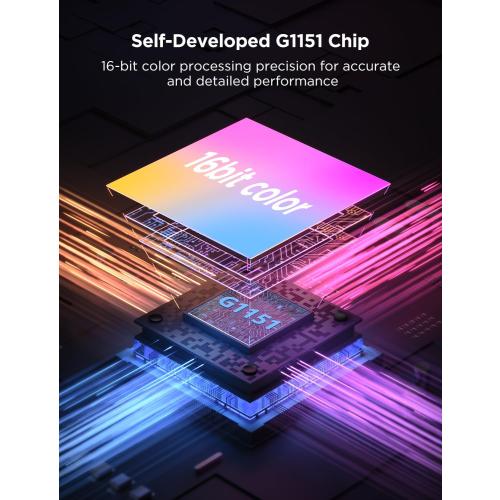 Govee RGBWWIC Strip Light 2 Pro with Matter, 16.4ft Smart LED Strip Lights Work with Alexa and Google Assistant, DIY Color Changing Light Strip, LED Lights for Bedroom, Cabinet, Party, Home Decor