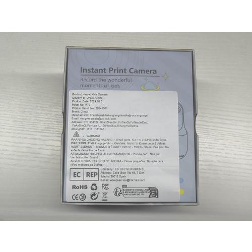 Kids Instant Digital Cameras for Boys and Girls, 1080P HD Dual-Lens Selfie Digital Camera with Print Paper & 32G Card, Christmas Birthday Gifts Toys for Toddler and Teenagers Age 3-16 Years Old