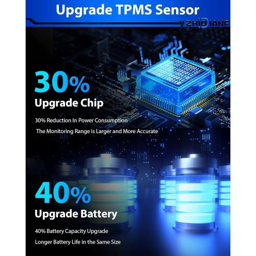 Pre-Programed TPMS Sensors Fit for:-Nissan 2006-2012 Maxima 2004-2012 Pathfinder Sentra Altima Rogue for:-Infiniti G35 for:-Suzuki 315MHz 40700-1AA0B Tire Pressure Sensor (4)
