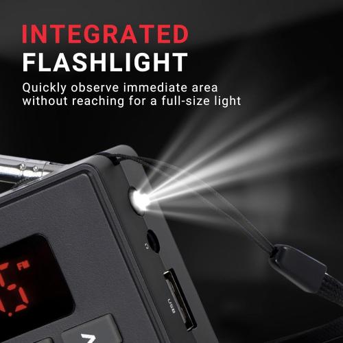 Spirit Box — Ghost Hunter’s Choice Equipment Kit with 32 GB Micro SD & Integrated Flashlight for Ultimate Paranormal Investigations and EVP Sessions