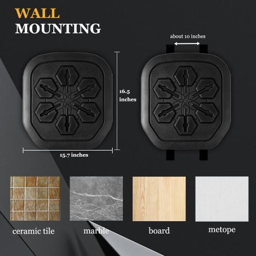 Smart Music Boxing Machine, Bluetooth Boxing Punching Game, Musical Workout Equipment, Wall Mount Home Trainning Boxing Target for Adult Kids with Storages, Gloves, Wristband