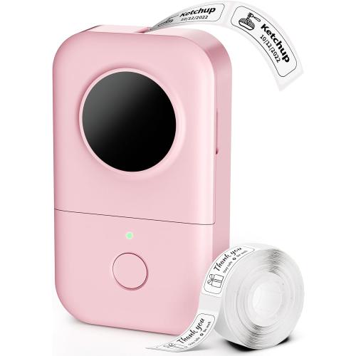 Phomemo Label Maker, D30 Label Maker Machine with Tape, Mini Bluetooth Label Makers, Small Portable Thermal Label Printer, Sticker Maker for School Classroom Teacher Home Kitchen Office Supplies