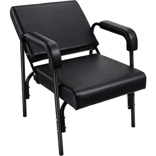 Salon Shampoo Chair Auto Reclining with Thick Cushions, Heavy Duty Shampoo Bowl Chairs for Salon Comfortable Hair Washing Chair for Home, Professional Spa Beauty Equipment for Hair Stylists, Barbers