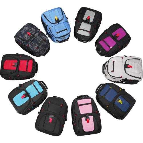 YOREPEK Large Backpack for Men, Extra Large Laptop Backpacks for Men Women, Water Resistant Travel Backpack Airline Approved Business Work Bag with USB Charging Port Fits 17 Inch Computer, Black