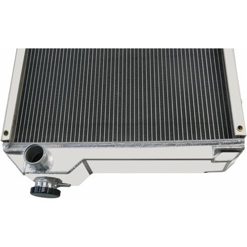 4 Core Row Radiator for Case Backhoe 570 580L 580SSL 590SL 4300 P85 234876A1 234876A2 570LXT 570XMT 580 Super L 580L 580M 580SL 580SM 590 Super L 584E 585E 585G 439 All Aluminum Radiator