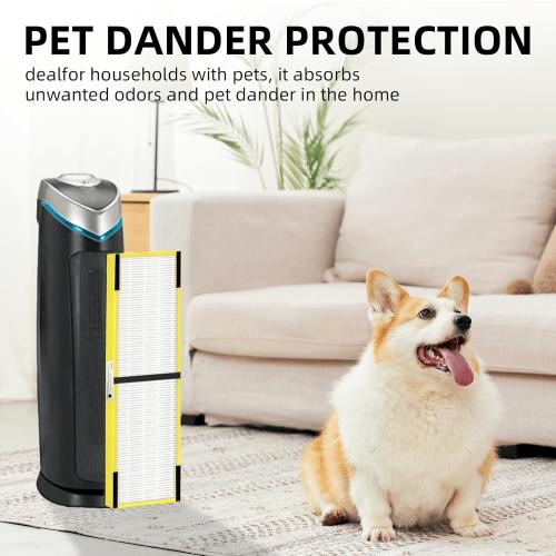 APPLIANCEMATES 3 Packs FLT5000 True HEPA Replacement Filter C for Germ-Guardian Air Purifier AC5000E, AC5250PT, AC5300B, AC5350B, AC5350W, CDAP5500B, AP2800CA