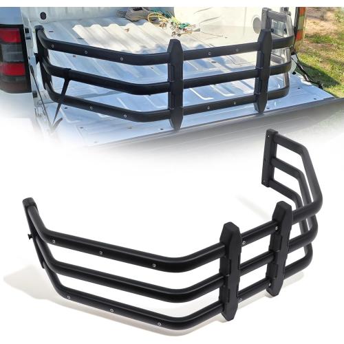 Truck Bed Extender for Nissan Frontier 2022 2023 2024 2025 2026, Tailgate Mount Cargo Extension, Fold-in/Fold-Out Pickup Storage