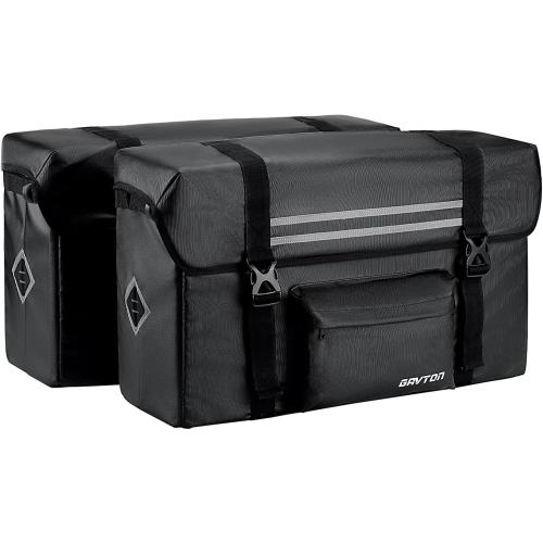 Cargo Bike Panniers 80L Large Capacity Waterproof Electric Bike Rear Rack Bag For Ebike Rear Seat Bicycle Panniers for Cycling Traveling Commuting