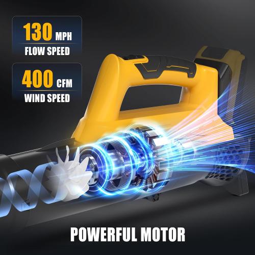 Cordless Weed Trimmer and Leaf Blower Combo Compatible with Dewalt 20V Max Battery(Battery Not Included), 12 Inch Weed Eater/String Trimmer with Auto-Feed, Lightweight Leaf Blower Cordless
