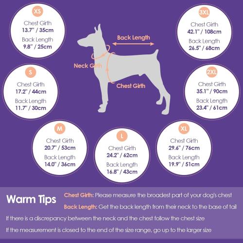 SUNFURA Small Dog Coat with Harness Built in, Warm Dog Jacket Winter with Zipper On Back, Waterproof Pet Snow Jacket Snowsuit Pet Sweater Clothes for Puppy, Burgundy XS