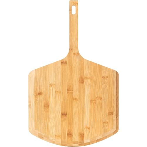 Pizza Peel 16 Inch, Natural Bamboo Pizza Peel Pizza Paddle Spatula Oven Accessory for Large Wood Pizza Board For Transferring & Serving, Wood Pizza Cutting Board for Cheese Bread Fruit Vegetables