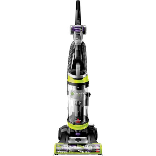 Black and Green BISSELL 2252 CleanView Swivel Upright Bagless Vacuum with Swivel Steering, Powerful Pet Hair Pick Up, Specialized Pet Tools, Large Capacity Dirt Tank, Easy Empty