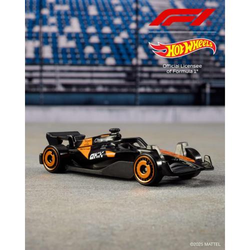 Hot Wheels Toy Cars Formula 1 5-Pack, Set of 5 1:64 Scale Die-Cast Vehicles Featuring F1 Racing Team Decos, Collectible Race Cars