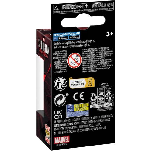 Funko Pop! Keychain: Miles Morales - Winter Miles - Spider-man Novelty Keyring - Collectable Mini Figure - Stocking Filler - Gift Idea - Official Merchandise - Video Games Fans - Backpack Decor