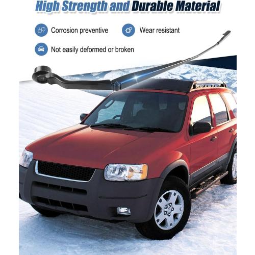Replace 43513 43514 Front Windshield Wiper Arms Compatible with Ford Escape 2013-2019 CJ5Z17527A CJ5Z17526B, Driver Side & Passenger Side