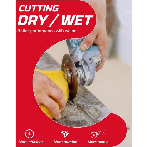 Casaverde 4.5Inch Super Thin Diamond Tile Blade for Cutting Porcelain Tiles Marbles