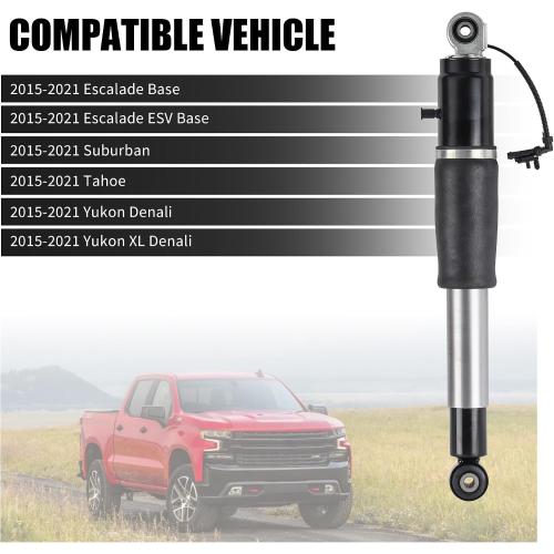 Richeer 84176675 580-1106 2 PCS Rear Strut Shock Absorber Magnetic Control Compatible With 2015-2021 Chevy Tahoe Suburban Cadillac Escalade ESV GMC Yukon XL Denali Sierra 23151122 23267007 23290661