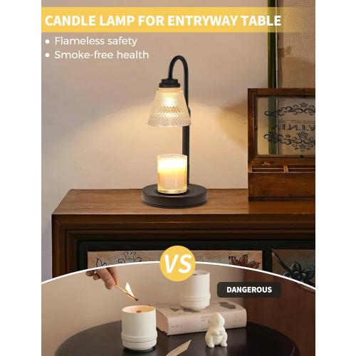 Candle Warmer Lamp with Timer Dimmer, Birthday Gifts for Mom Women Friend Sister, House Warming Gifts, Wax Melt Warmer, Office Apartment Dorm Room Home Decor