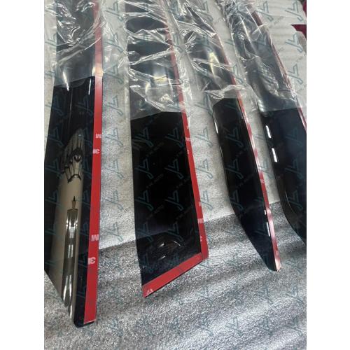 YW AUTO Out Channel Ventvisor/Window Deflectors/Window Visor | Fits 2018-2024 Camry, 4 pcs.
