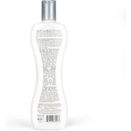 BioSilk for Dogs Silk Therapy Dog Detangling Conditioner - Moisturizing Dog Hair Detangler for Dematting, Conditioning Matted Hair and Tangle Remover - Dog Grooming Supplies, 12 Fl Oz
