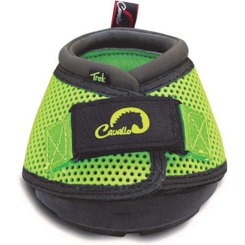 Black Cavallo Horse & Rider Trek Regular Sole Hoof Boot, Size 2