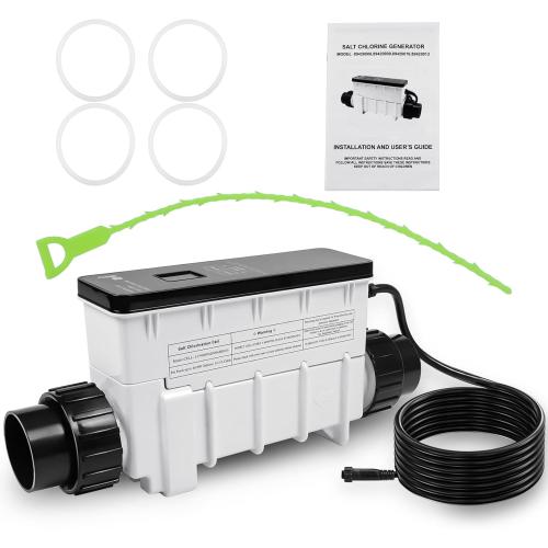 EC-520555 Salt Cell Chlorine Generator Compatible with Pentair IntelliChlor IC40 Salt Cell Chlorination Systems, Salt chlorinator for Swimming pools up to 40,000 gallons, Replaces for EC-520555 520555