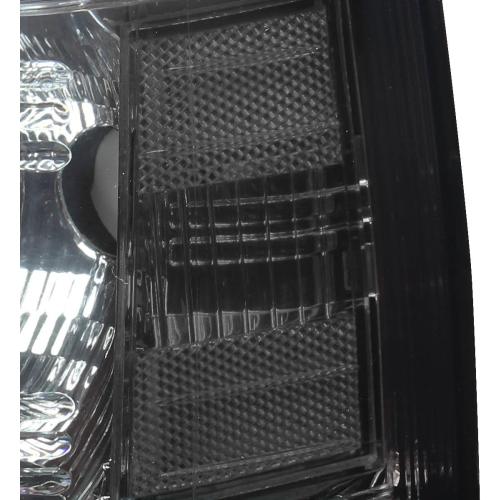 DNA MOTORING HL-OH-CSIL07-SM-CL1 Pair of Smoke Lens Headlights Compatible with 07-13 Silverado 1500/07-14 Silverado 2500 HD 3500