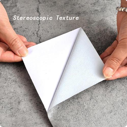48×354 Extra Wide Large Size Grey Concrete Wallpaper Peel and Stick Industrial Cement Wall Paper Matte 3D Brown Beige Vinyl Concrete Contact Paper for Countertops Wall Covering for Bedroom Bathroom