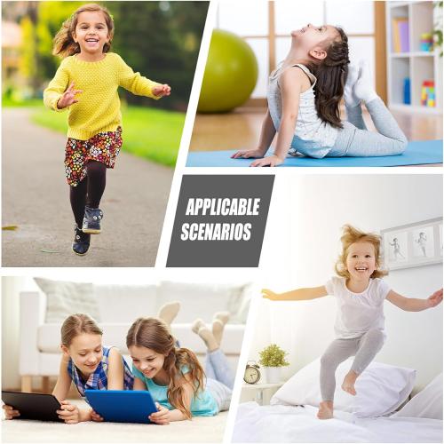 Girls Leggings Soft Comfortable Kids Pants for Yoga Dance Workout Toddler Teens Size 4-10T