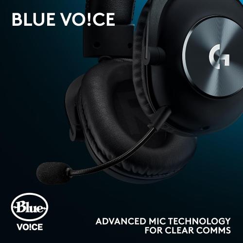 Logitech G Pro X SE Wired Gaming Headset with Microphone: Detachable Mic, DTS Headphone:X 7.1, Memory Foam Ear Pads, 50 mm Drivers, USB DAC Incl. - Black