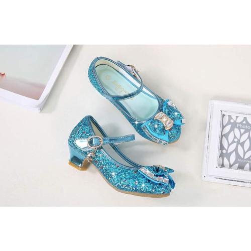 Cadidi Dinos Girls Dress Shoes Wedding Party Heel Mary Jane Princess Flower Shoes (Toddler/Little Kid/Big Kid)