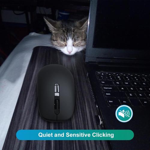 Color Black Loonasa Wireless Numeric Keypad, Mini 2.4G 19 Keys Number Pad and Mouse with Batteries, Upgraded Version of 10 Key USB Keypad Portable Silent Extensions Keyboard for Laptop, PC, Desktop, Notebook