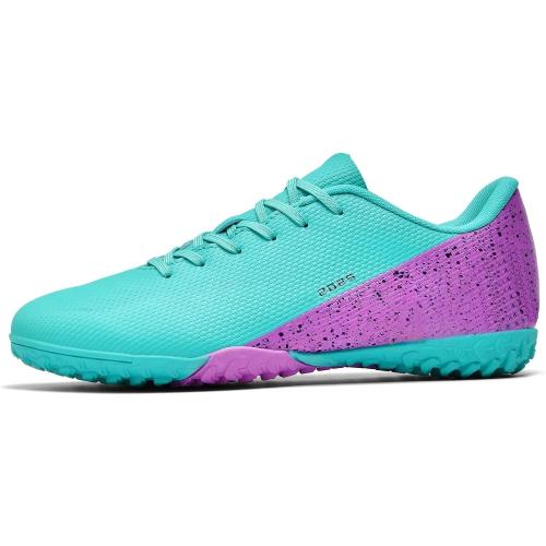 Size/S Mens Soccer Cleats Womens Indoor Soccer Shoes Wide Baseball Turf Shoes Adult Youth Rugby Shoes Big Boys Small Spikes AG TF Football Boots