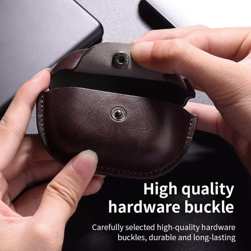 Headphones Cases for Huawei Free Clip 2 Case Cover,Earphone Protective Cover,Scratch-Proof,Shock-Proof Business PU Leather Cases Covers for Huawei Free Clip 2