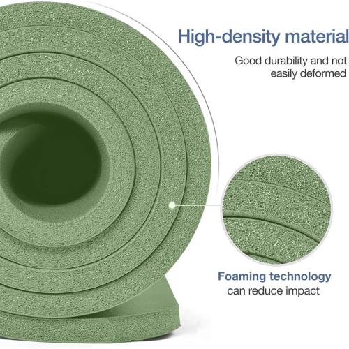 Gruper Yoga Mat Non Slip NBR Extra Thick Yoga Mat, 72L x 32/24W x 0.6/0.4TH (185cm x 80cm/61cm x 15mm/10mm), Anti-Tear Exercise Mat with Carrying Strap and Bag, Workout Mats for Yoga, Pilates