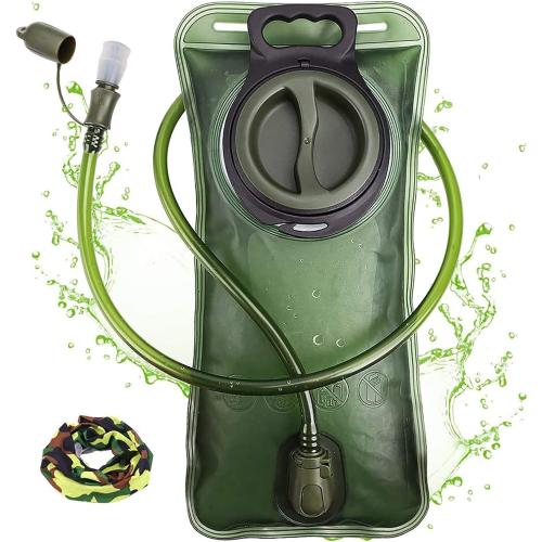 Hydration Bladder, 1.5-2-3L Water Bladder for Hiking Backpack, BPA-Free Leak Proof Water Reservoir Storage Bag, Water Pouch Hydration Pack for Camping Cycling Running
