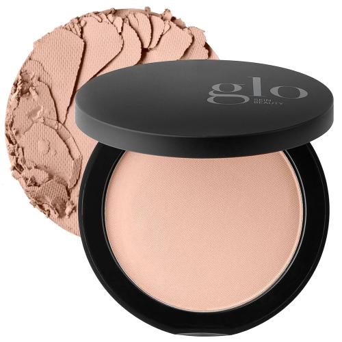 Glo Skin Beauty Pressed Base Powder Foundation, Beige Dark – Buildable Sheer to Full Coverage, Long Wear Face Powder Compact, Pressed Powder Makeup for Smooth, Semi-Matte Finish
