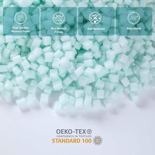 Extra Long Body Pillow Cubies Memory Foam 150x50cm – Anime Body Pillow Insert for Adults – with Cooling Cover Huggable Pillows 20x60 inches