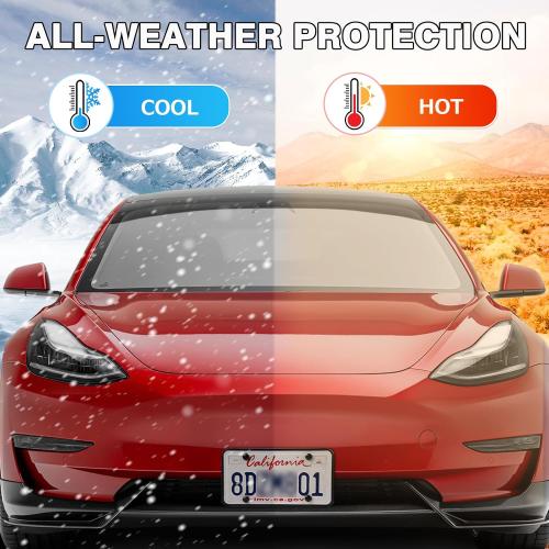 Autorder Front License Plate Holder for 2017-2022 2023 2024 Tesla Model 3 Accessories License Plate Bracket Mount for Model 3 No Drilling Black