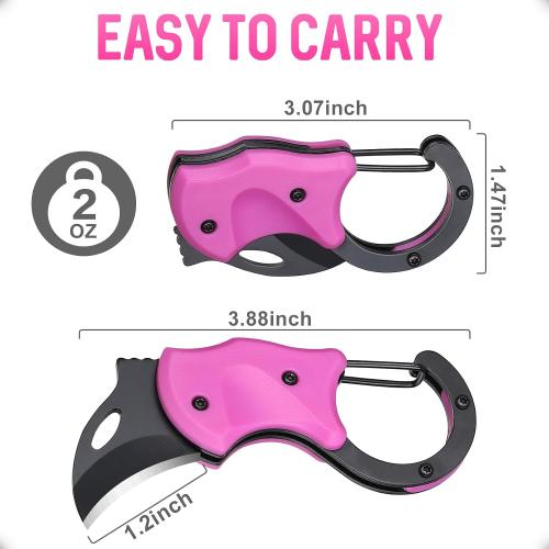 Womens Gifts for Christmas, Gifts for Mom Wife Grandma, Stocking Stuffers for Women, EDC Keychain for Woman, Christmas Mothers Day Birthday Gift for Woman Her, Mom Knife Gadget Gift