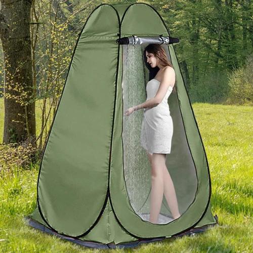 Foldable Privacy Tent for Portable Toilet, Shower and Changing Room Camping Privacy Shelter Tent with Carry Bag for Camping & Beach Lightweight & Sturdy, Easy Set Up