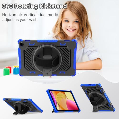 for Fire Max 11 Case with Kickstand (2023 Release 13th Generation) with 360 Kickstand Hand Strap for Kids