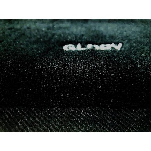 Glory Gym Towel - 100% Organic Cotton - Soft and Absorbent for Gym, Yoga, spa Dimensions (29.52 X 13.78 inch) 570 GSM (Black)
