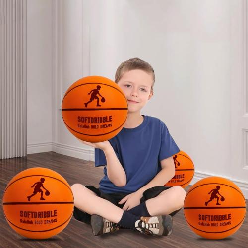 Silent Basketball Airless Indoor Training Ball 2026 New Upgraded Soft Foam Noiseless Basketball | Soundless Ball for Indoor Training and Quiet Dribbling | Gift for Sport Lover