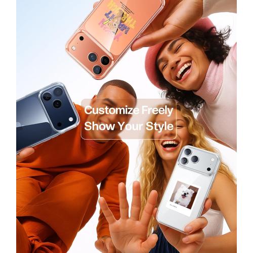 TORRAS for iPhone 17 Pro Max Case Crystal Clear, [Anti-Yellowing][Military-Grade Protection], Ultra Slim Transparent Anti-Scratch Back, Soft Bumper, Non-Slip 17 Pro Max Phone Case, Clear 6.9