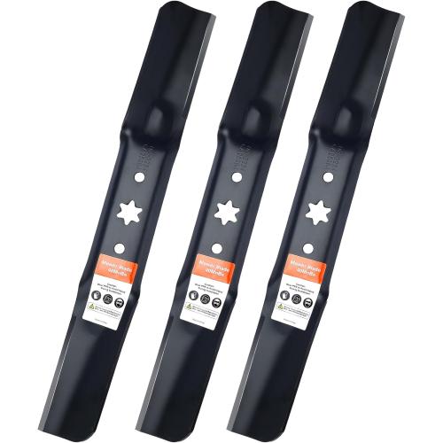 ZT1 54 Blades for Cub Cadet Troy Bilt 942-05056A 942-05056 RZT L54 S54 Ultima ZT1-54 ZT2-54 XT1-54 XT2-54 54 inch Deck Lawn Tractor Riding Mower(High Lift)